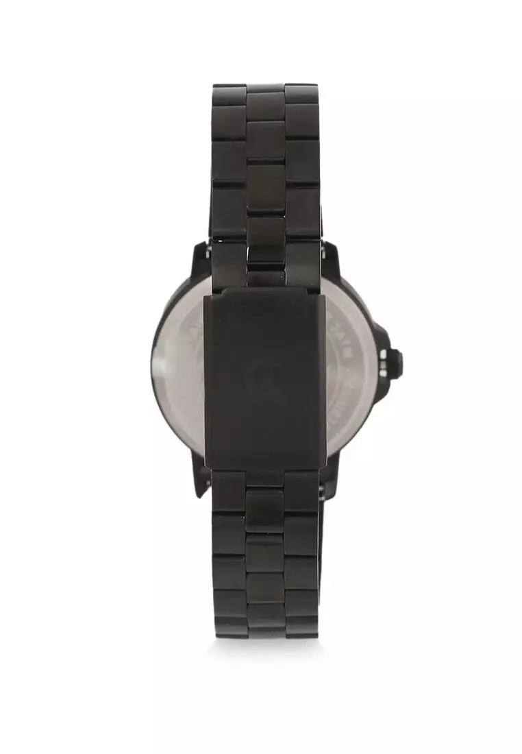 Alexandre Christie Jam Tangan Wanita - Black - Stainless Steel - 1032 LDBIPBA