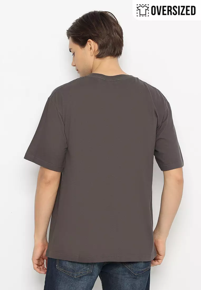 RBJ T-Shirt Cotton Oversized Pria 2079330041