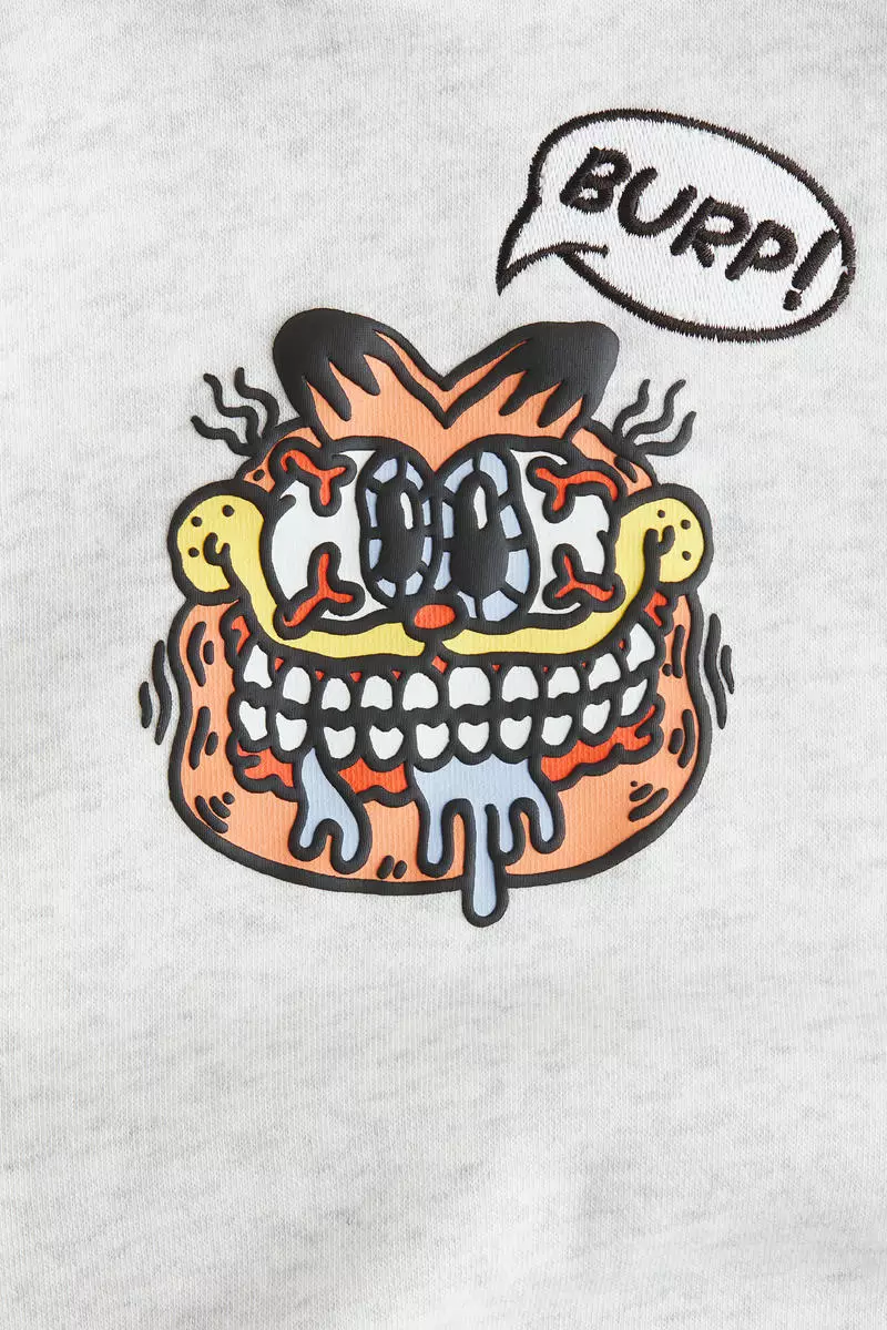 Printed hoodie