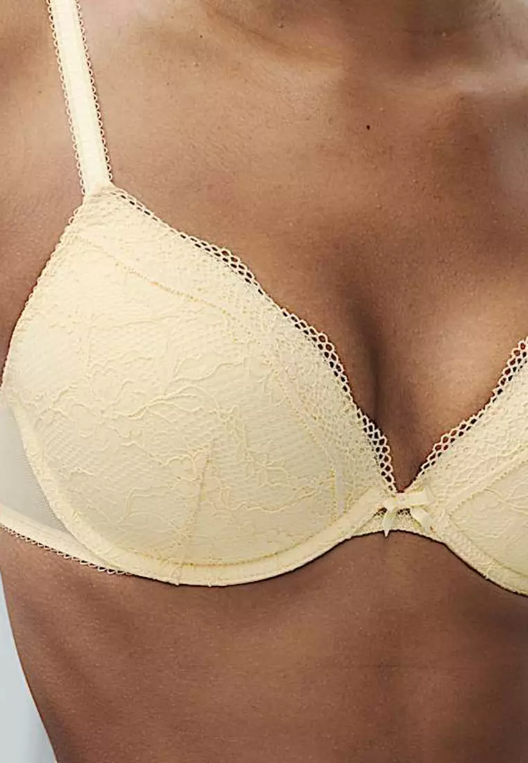 Jasmine Lace Wired Plunge Bra