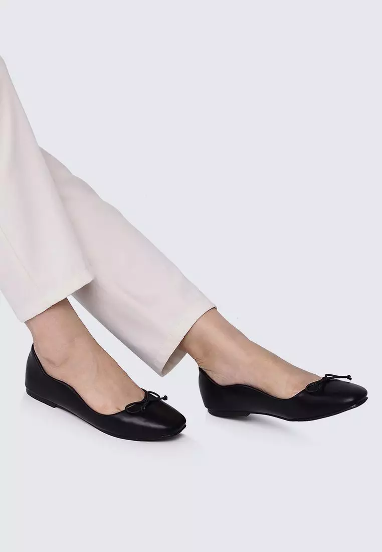 Dorra Comfy Ballerina In Black