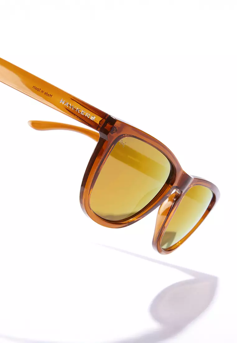 One Raw - Polarized Caramel Daylight Sunglasses for Men and Women, Unisex. Official Product designed and Made in Spain