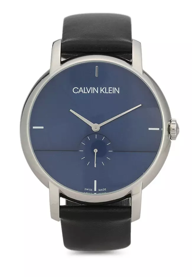 Calvin klein clearance watches leather strap