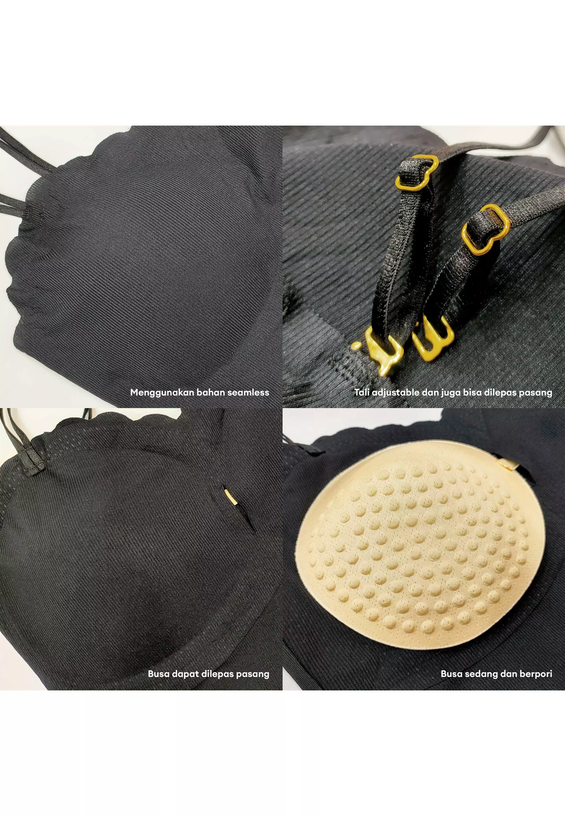 You’ve (You Have)  Tank Top Seamless Tanktop Tangtop Singlet Wanita Crop Top Sport Bra 100118