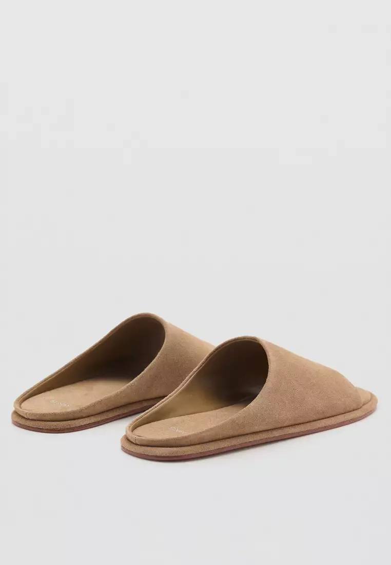 Suede Leather Sandals