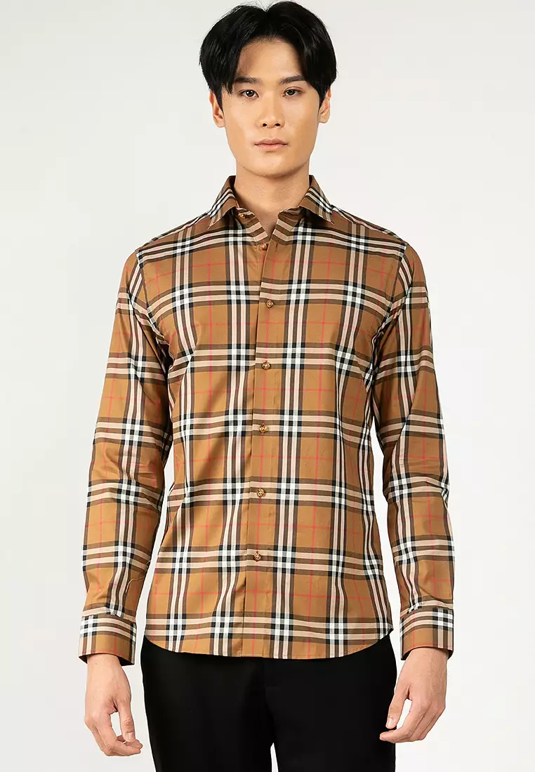 Shefford Check Long-Sleeve Shirt (nt)