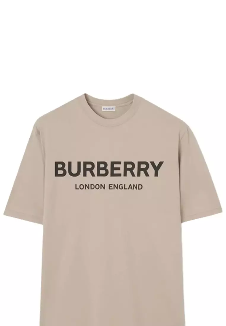 Buy Burberry Men's Short Sleeved T-shirt Moss in Beige 81223241