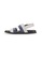Projet1826 grey and blue ETIENNE BACK SLING LEATHER SANDAL BLUE/GREY 9C0E4SHAA796FFGS_2