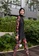 PINK N' PROPER black Modernly Modest Bunga Tropical Muslimah Bell Sleeve Swimwear Set in Black / Red C9B4BUS4146A6AGS_5