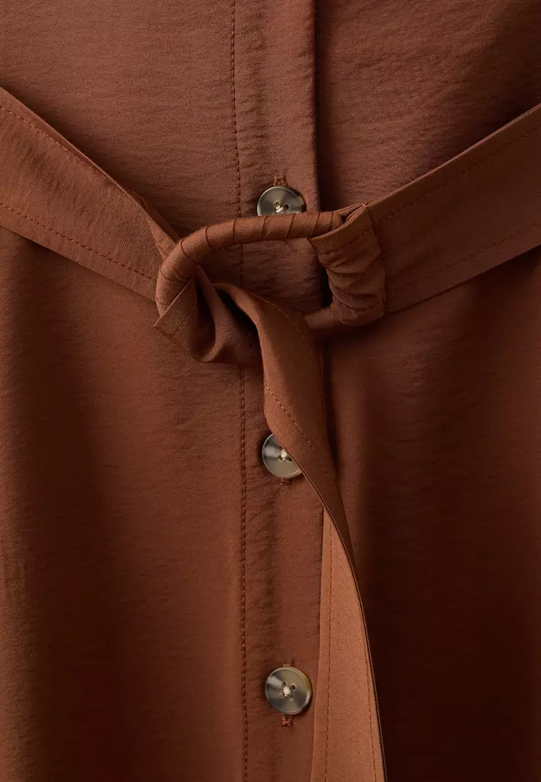 Belt Shirt Dress