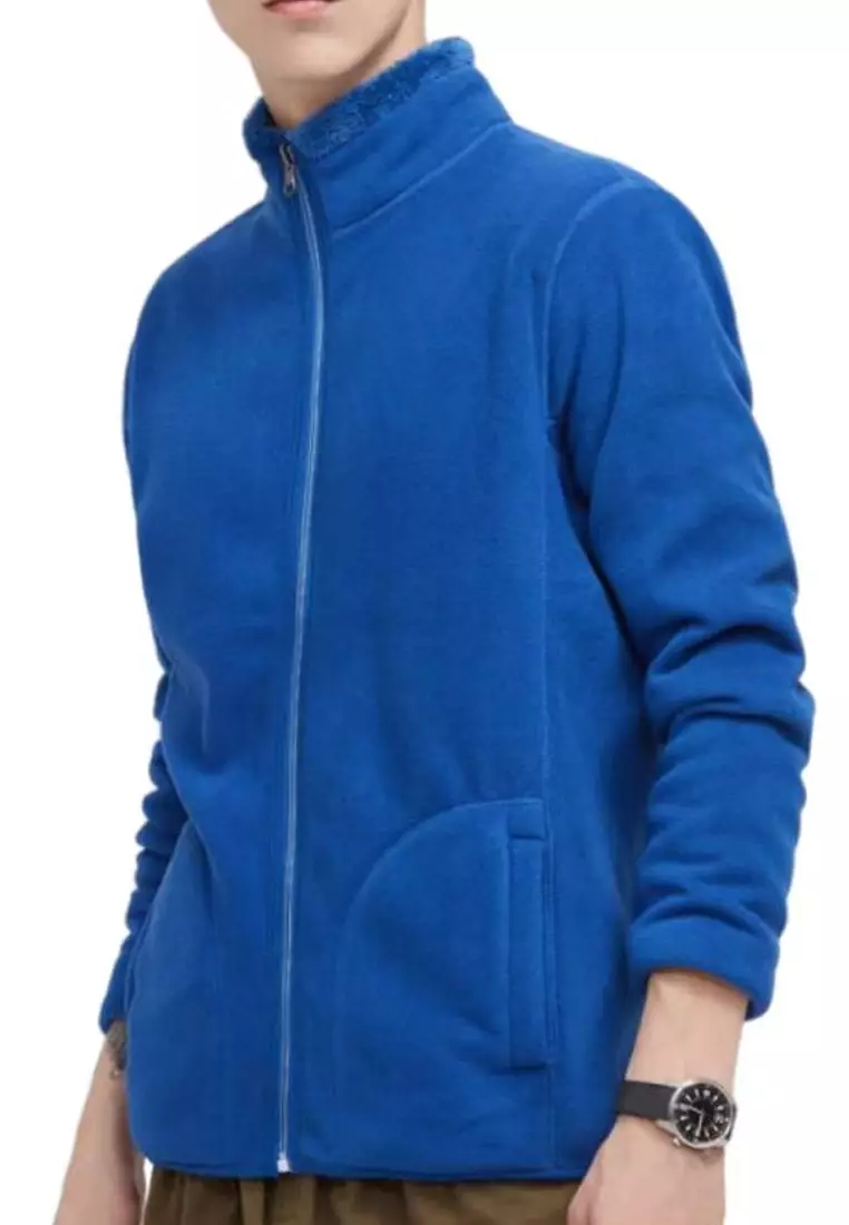 Double Reverses Casual Fleece Coat WL881 1607