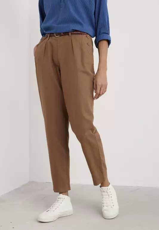 Seasalt Cornwall Brown Nanterrow Trouser