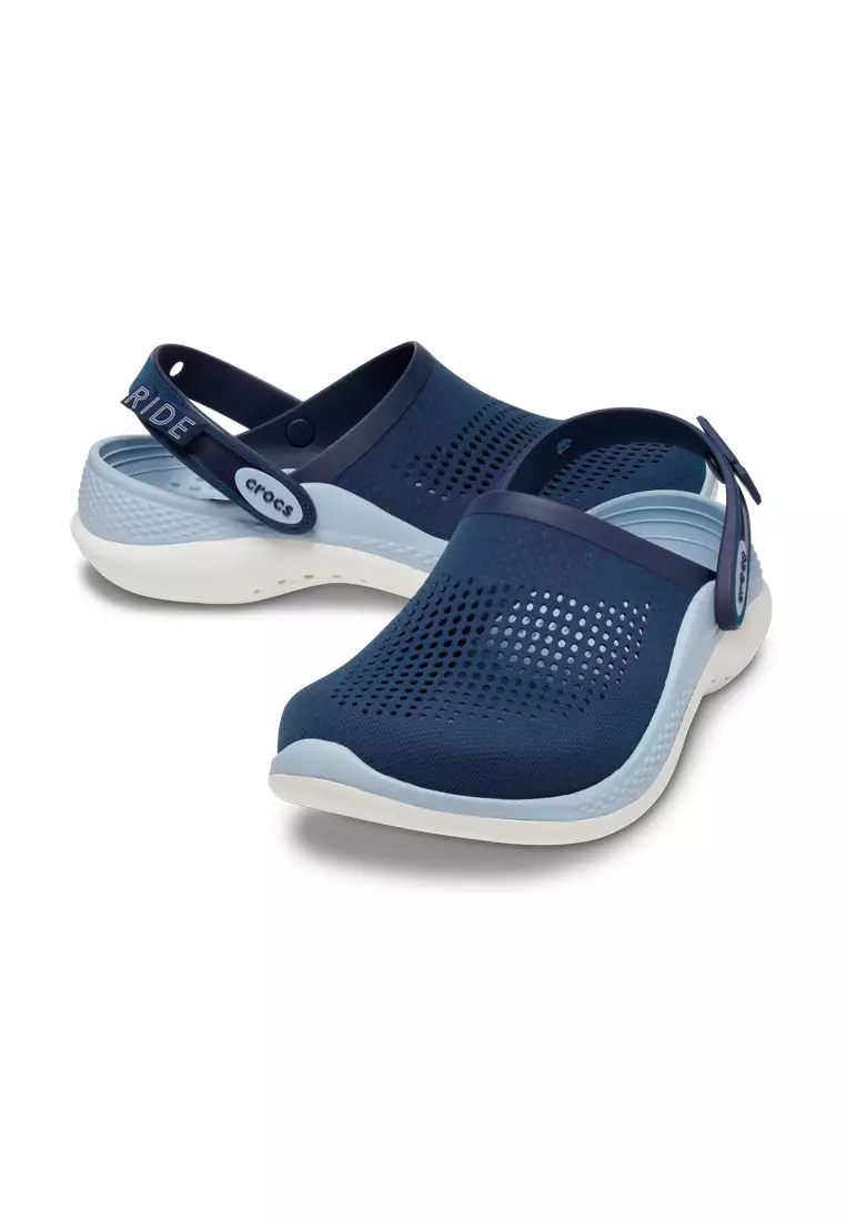 literide crocs blue