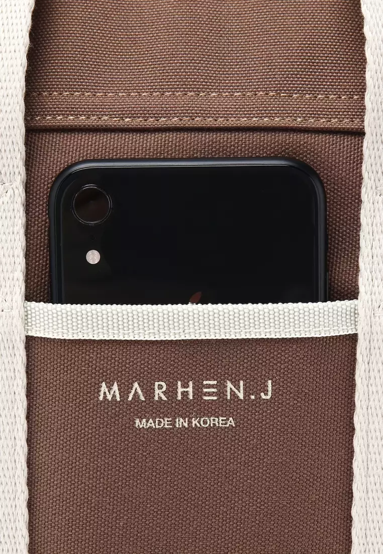 ROY MINI Canvas Crossbody Bag Sand Beige