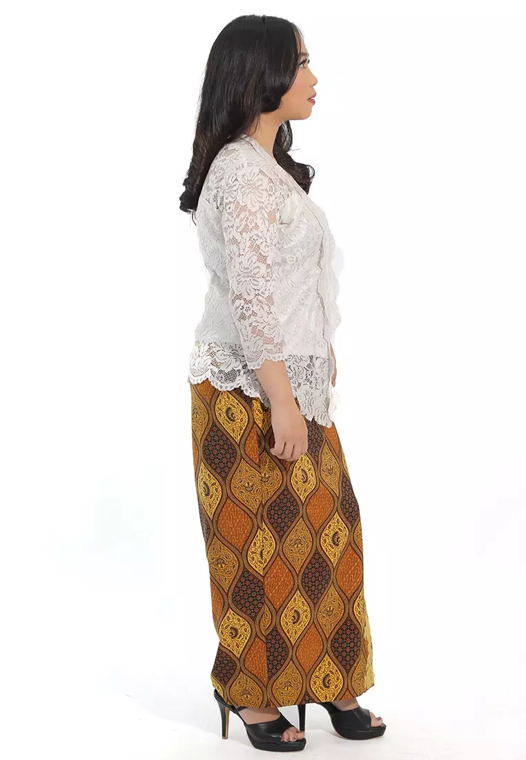 Jual House Of Kain Rok Batik Satin Aplikasi Original Zalora Indonesia