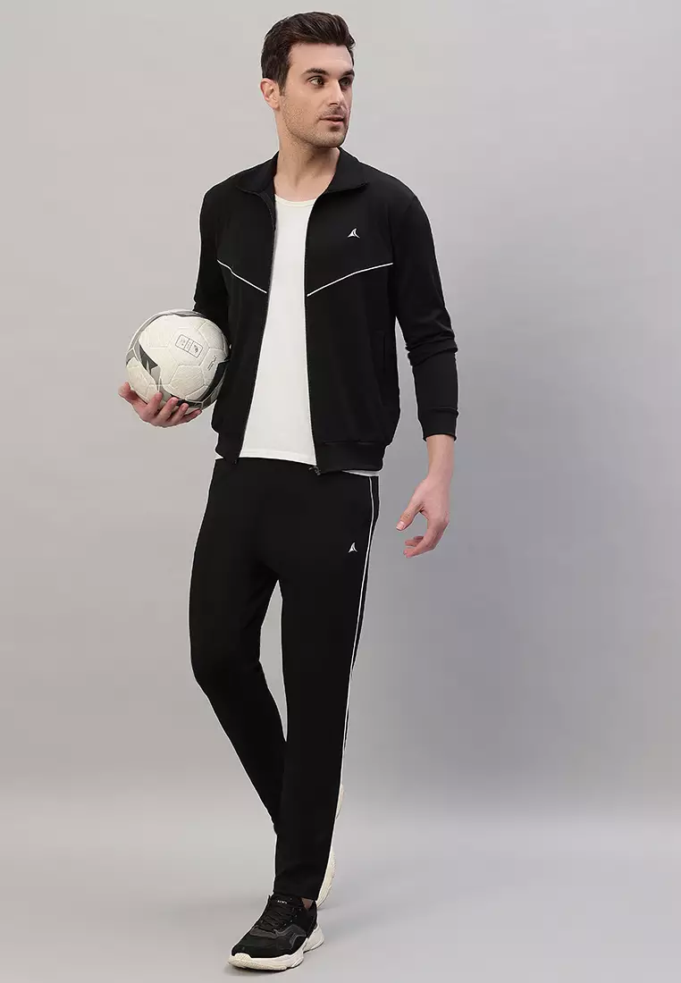 Designer Men's Black Training Designer Track Jogger Pants
