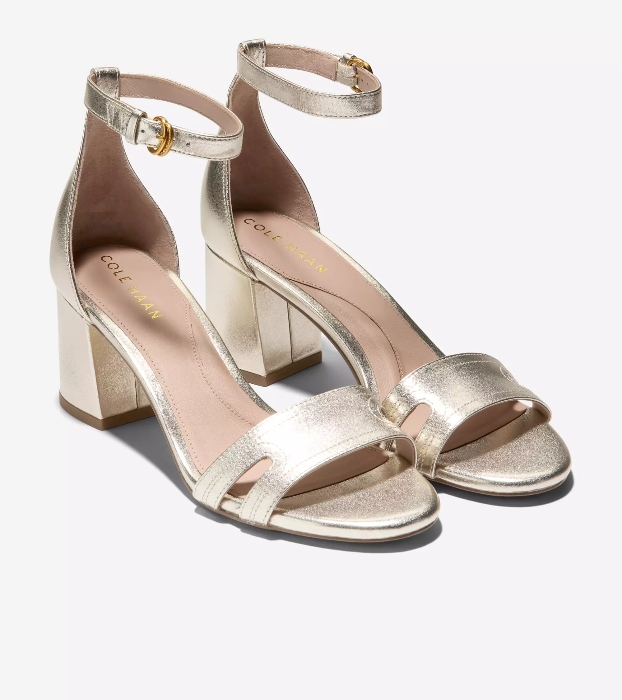 Cole Haan Woman Adelaine Sandal - Sepatu Wanita (Gold)