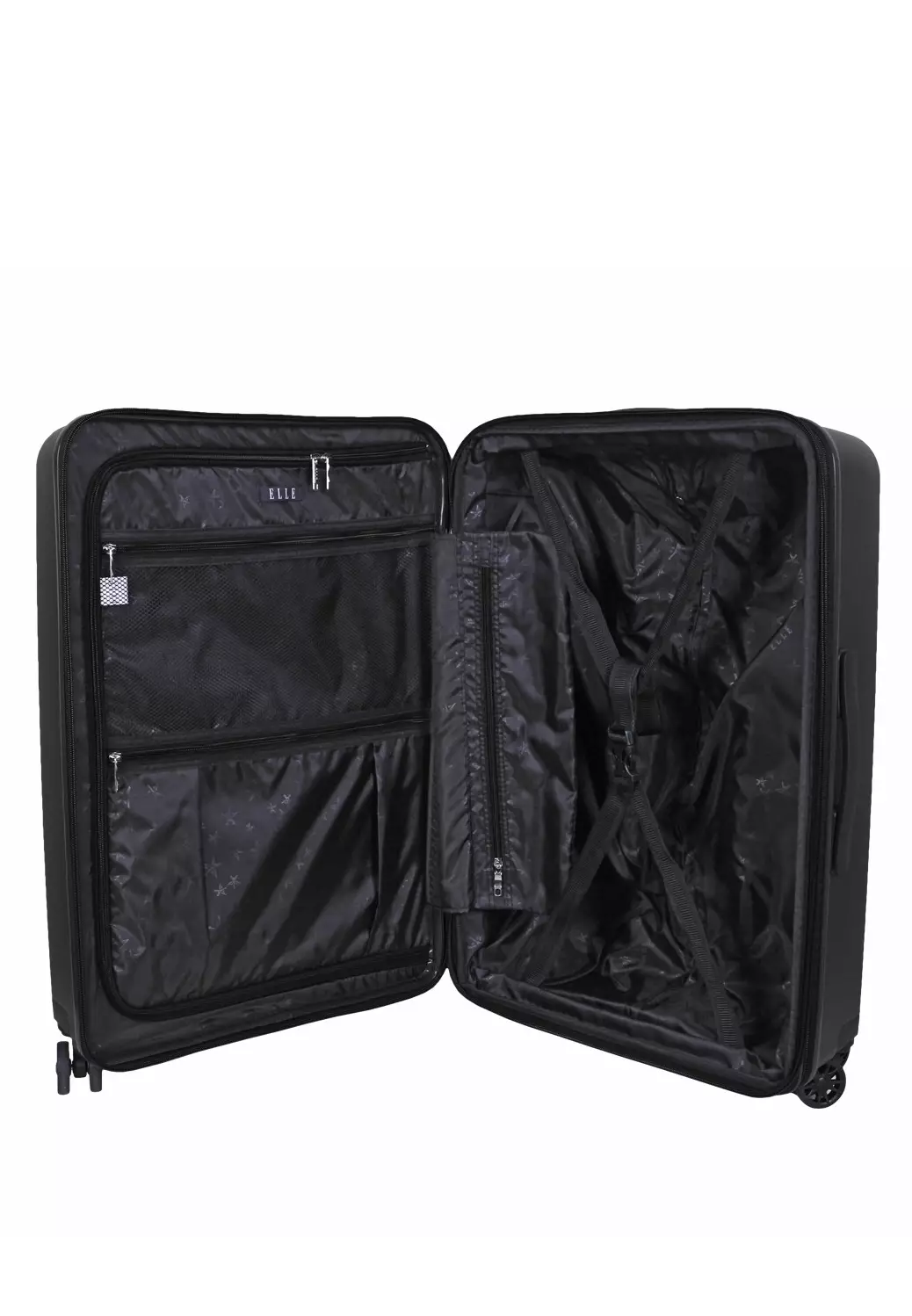 Elle Koper Hardcase Trolley Case 31245 - 24 inch - Black