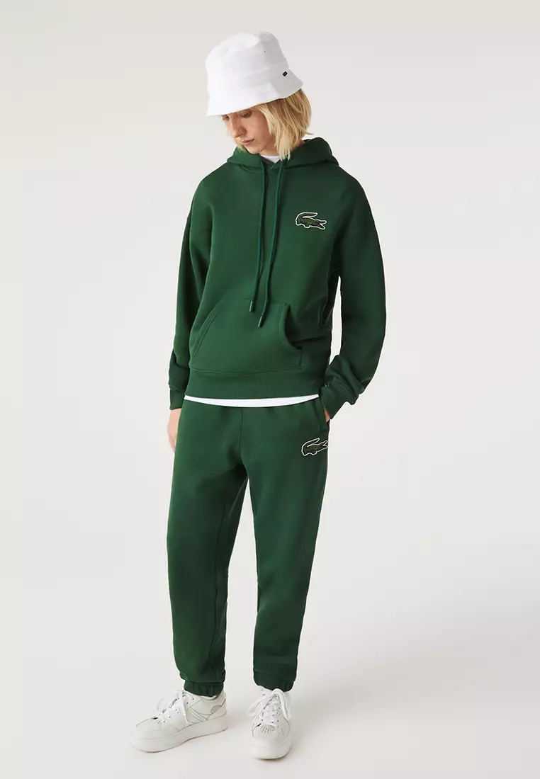 Buy Lacoste Unisex Loose Fit Hooded Organic Cotton Sweatshirt 2023 Online |  ZALORA Philippines