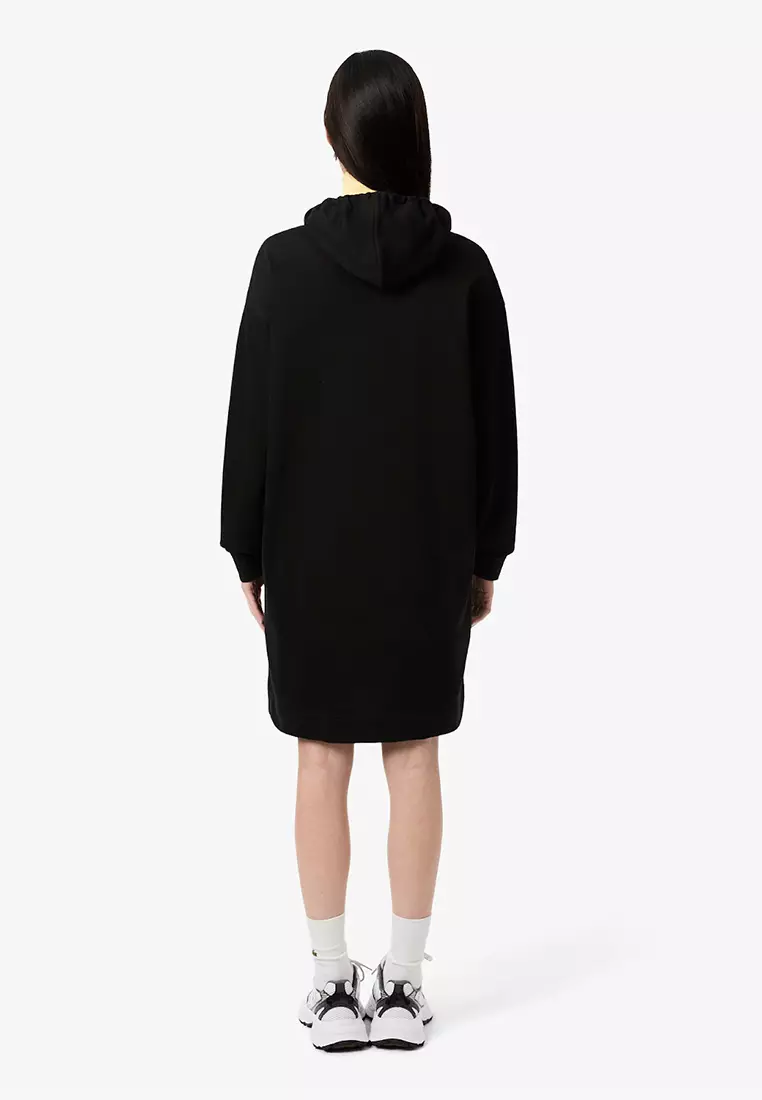 Oversized Fleece Sweatshirt Dress