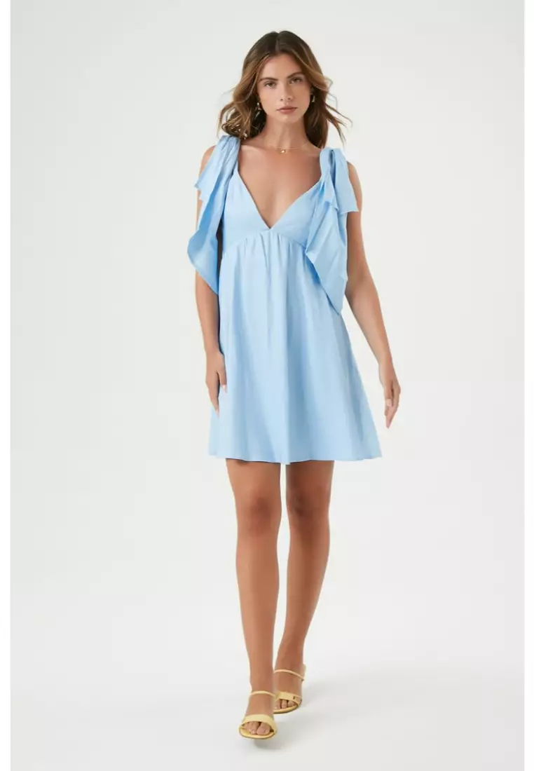 Forever 21 light blue dress sales