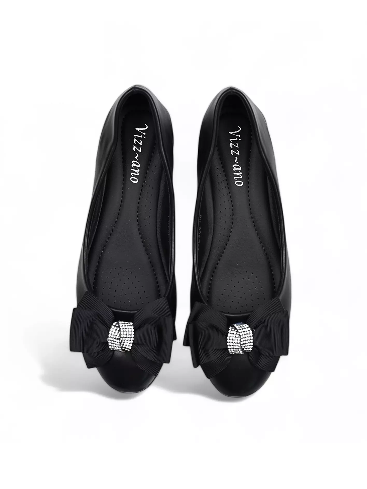 Vizzano Shoes Flatshoes Wanita Motif Pita Cantik Hak (2 Cm) Design Penny