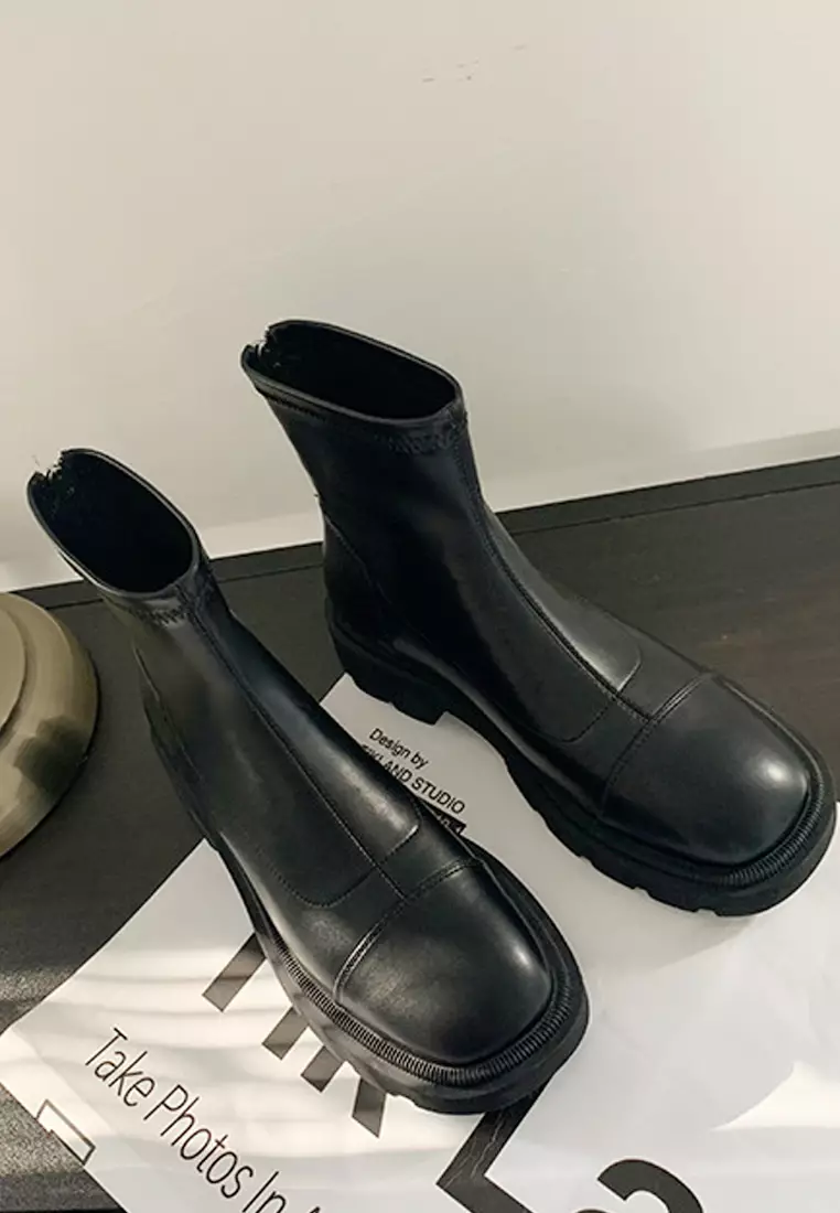 Microfiber stretch boots hot sale