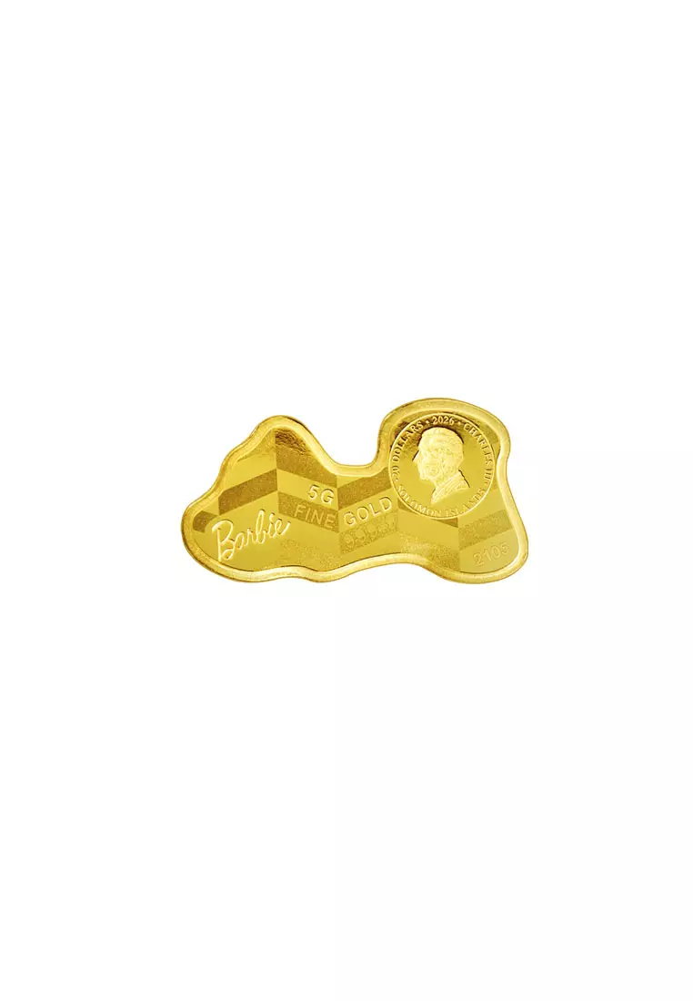 TOMEI x PAMP Barbie Gold Bar 5GM I Fine Gold 9999