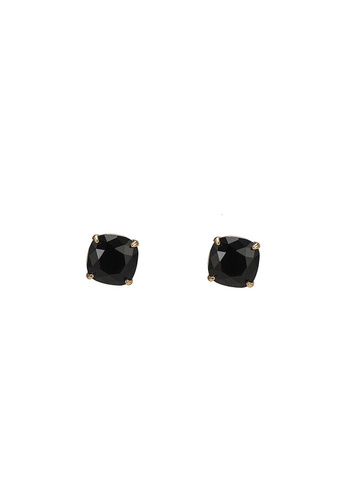 Kate Spade black Ear Small Square Studs Earrings (hz) C3C30AC74603A0GS_1