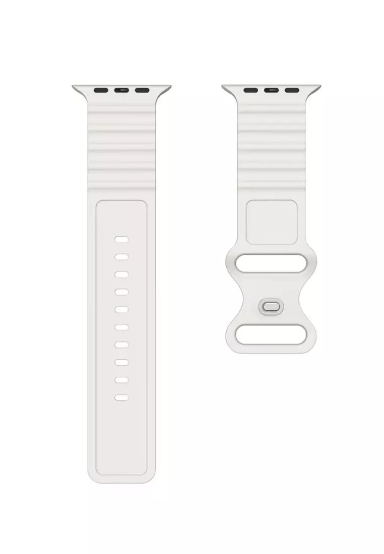 White 42mm apple sale watch band