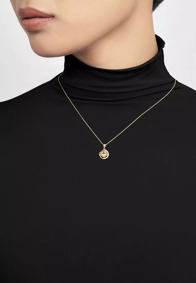 HABIB Myristica Citrine Diamond Necklace