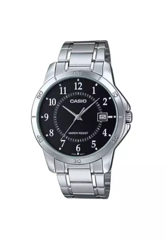Men's Analog MTP-V004D-1BUDF Stainless Steel Band Casual Watch