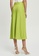 Chancery green Merrie Slip Midi Skirt F904CAAA70C8BFGS_3