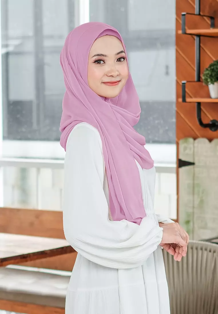 HIJAB INSTAN SHEILA - PURPLISH PINK