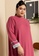 Lubna pink Plus Size Knit Puspawangi Set 2968FAAA353A18GS_2