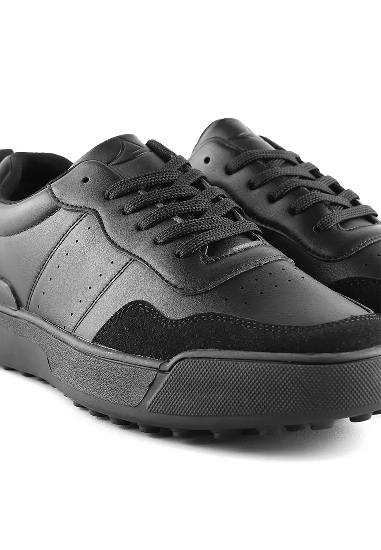 Jackson Ryno 1JA Full Black - Sepatu Sneakers