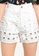 Desigual white Die Cut Denim Shorts 6DC86AA5301628GS_3