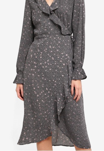 Jual Vero Moda Ciao Long Wrap Dress Original  ZALORA 