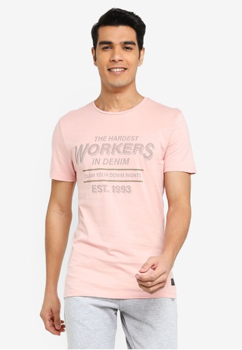 crew pink shirt