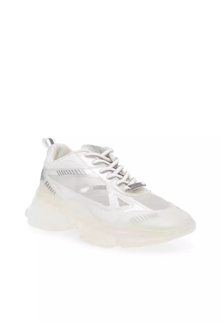 Buy Steve Madden Metro Sneaker White/Silver 2023 Online | ZALORA ...