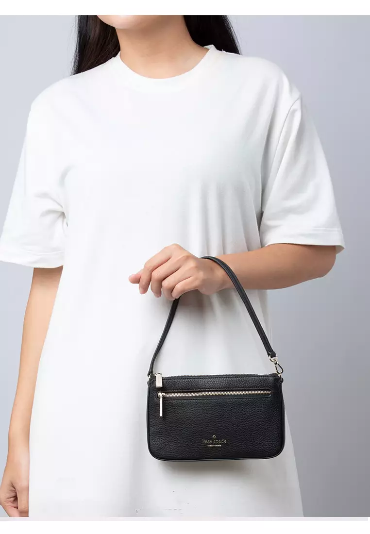 Leila Convertible Wristlet - Black