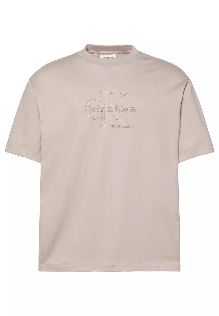 Relaxed Logo Appliqué T-Shirt - Calvin Klein Jeans