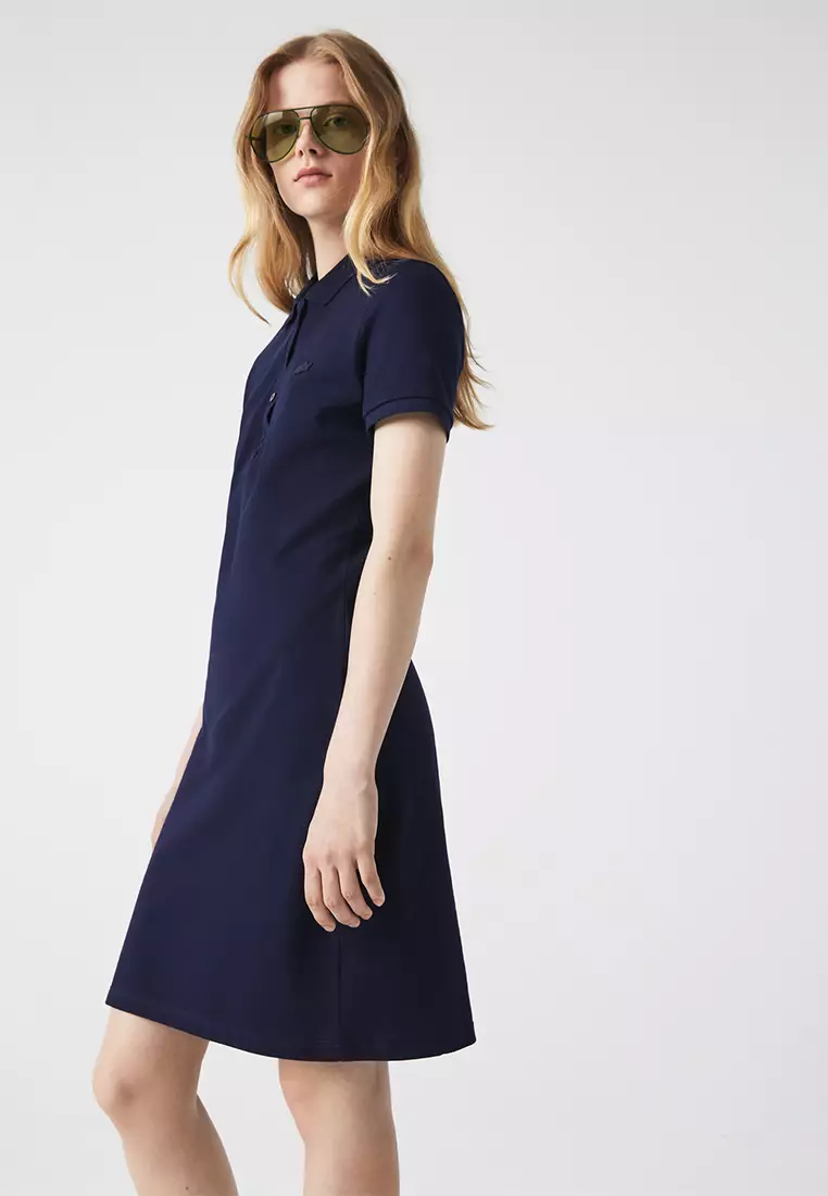 Women's Stretch Cotton Piqué Polo Dress