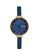 RumbaTime blue and gold Rumbatime Orchard Leather Watch Midnight Blue RU023AC68ZXNHK_1