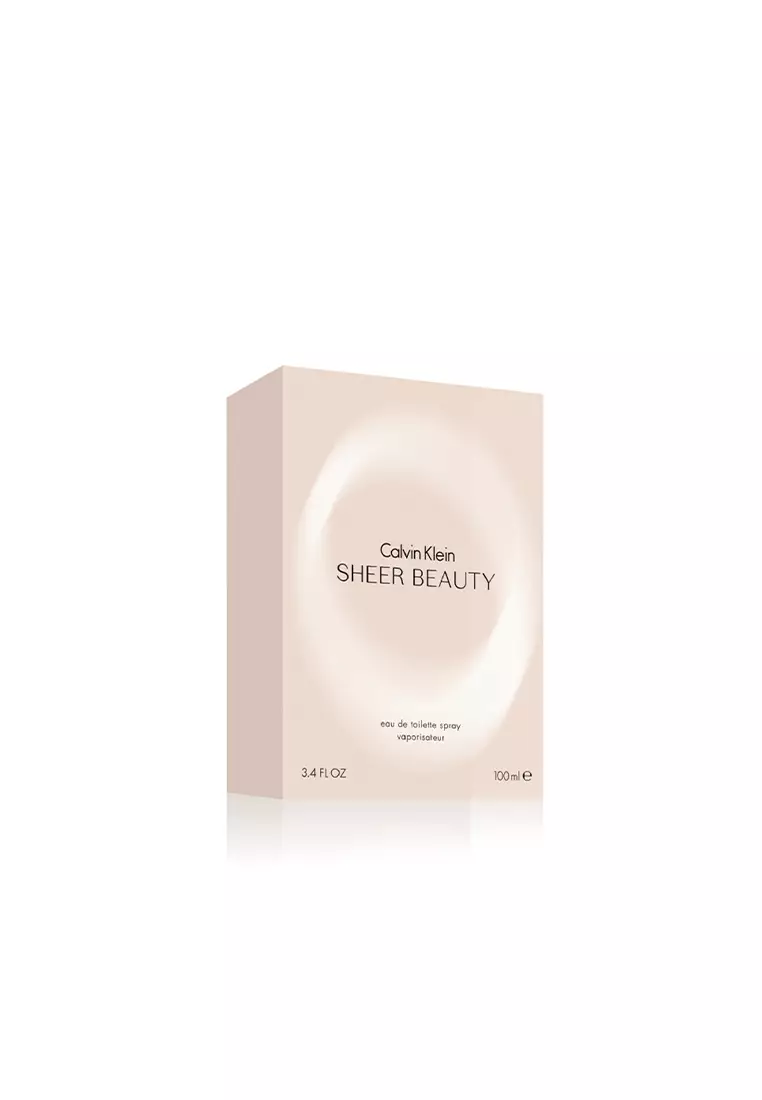 Calvin Klein Sheer Beauty Eau De Toilette Spray for Women 3.4 oz