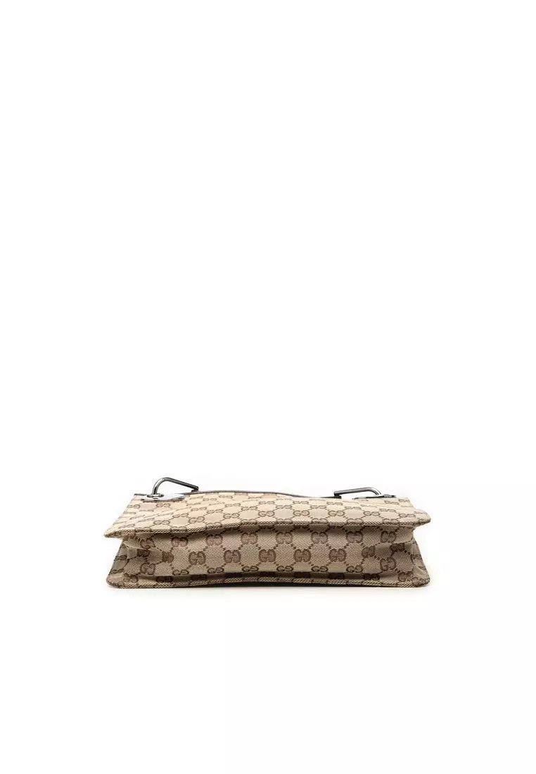Pre-Loved Gucci Gg Canvas Eclipse Crossbody