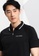 Calvin Klein black Logo Tape Polo Shirt 866C7AA6112FD7GS_6