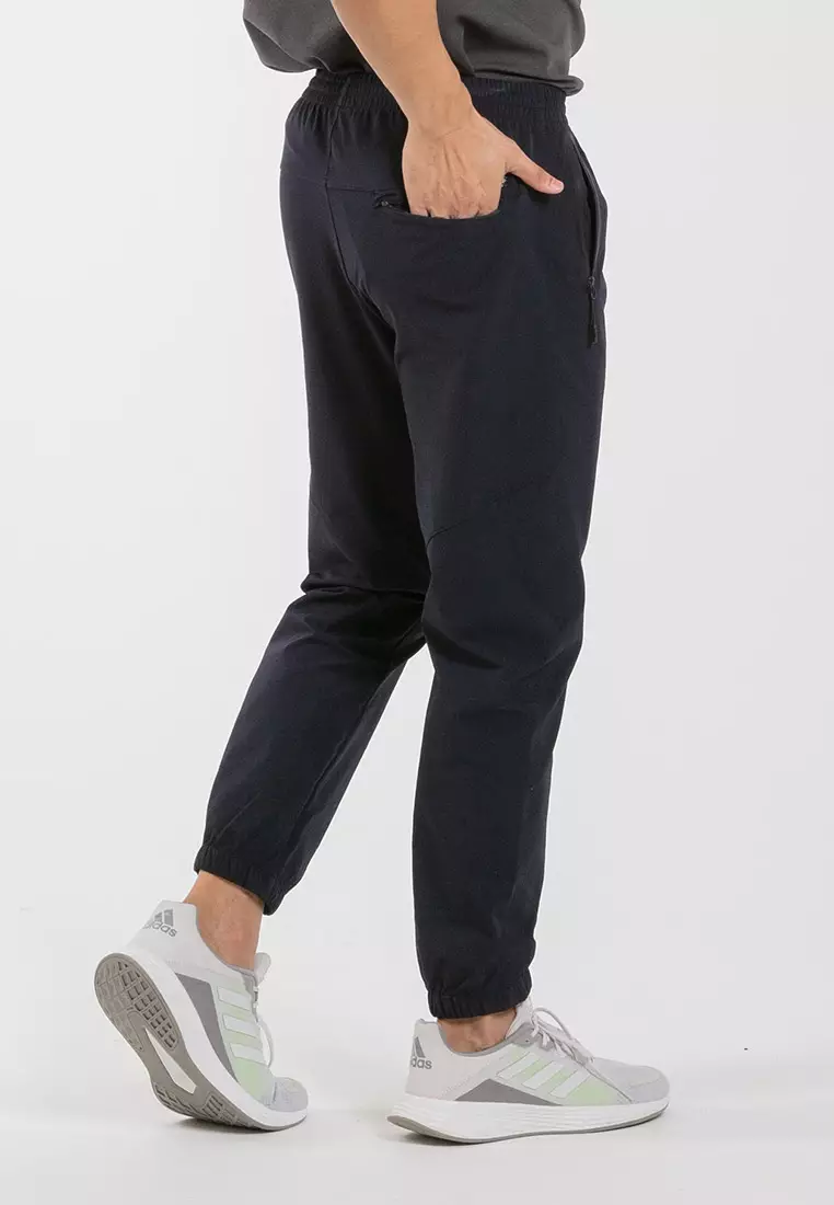 Forest Stretchable Slim Fit Tracksuit Men Track Pants Unisex Track Bottom  - 10787-33Navy