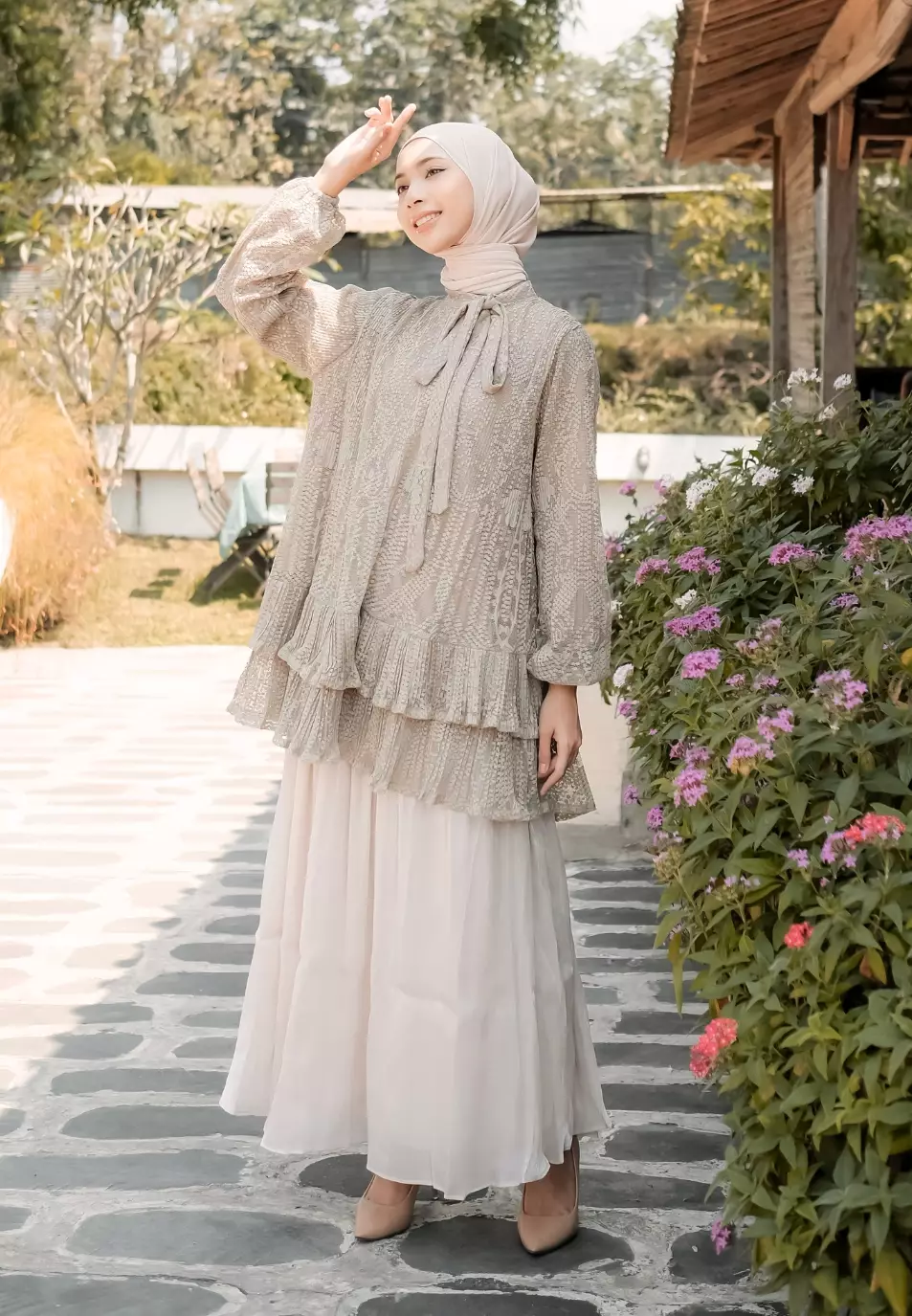 Willow Blouse - Stone