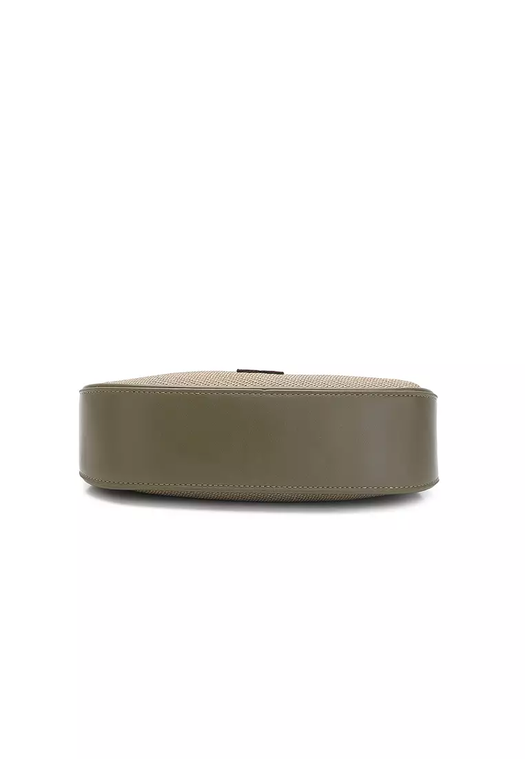 Women's Top Handle Bag / Sling Bag / Crossbody Bag / Shoulder Bag (Tas Tangan Wanita / Tas Selempang Wanita / Tas Bahu Wanita) - Hijau